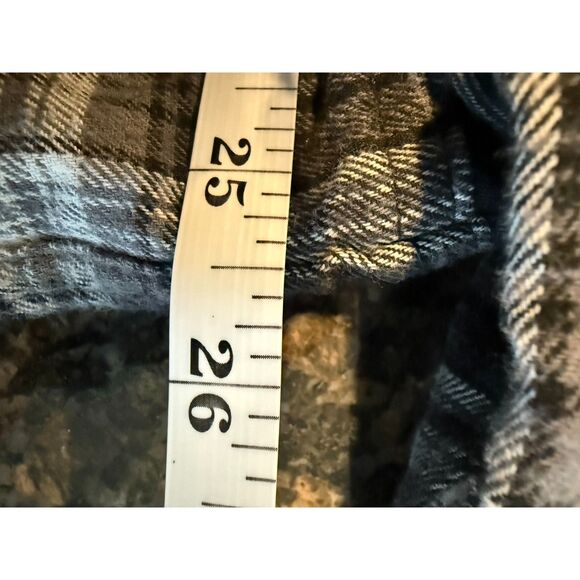 RedHead Brand Co Men's XL Flannel Shirt Black white Plaid - Picture 5 of 6